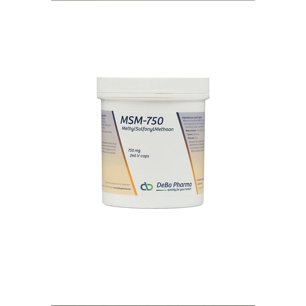 M.S.M. 750 mg