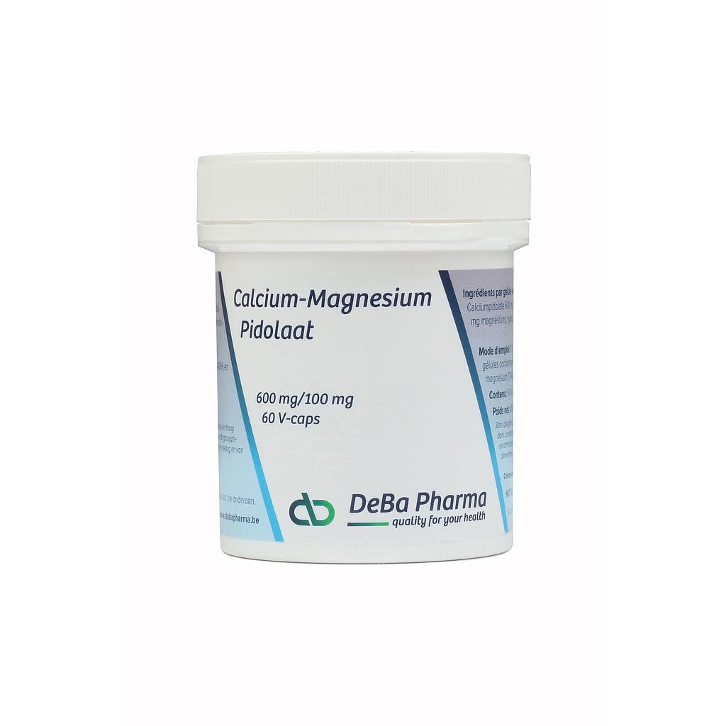 Calcium/Magnésium pidolate 600/100 (60 V-caps)