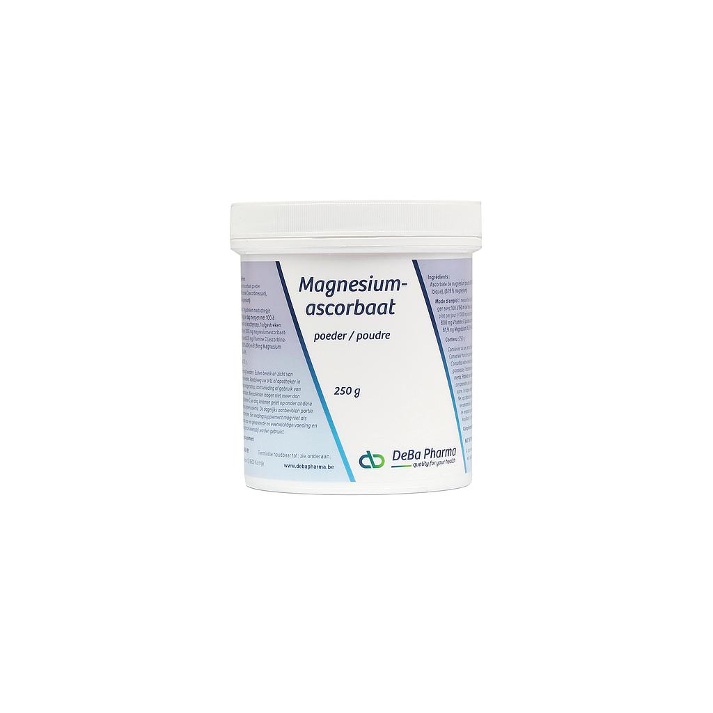 Bedenken Alabama Monica Magnesium ascorbaat poeder (250 gram) | DeBa Pharma