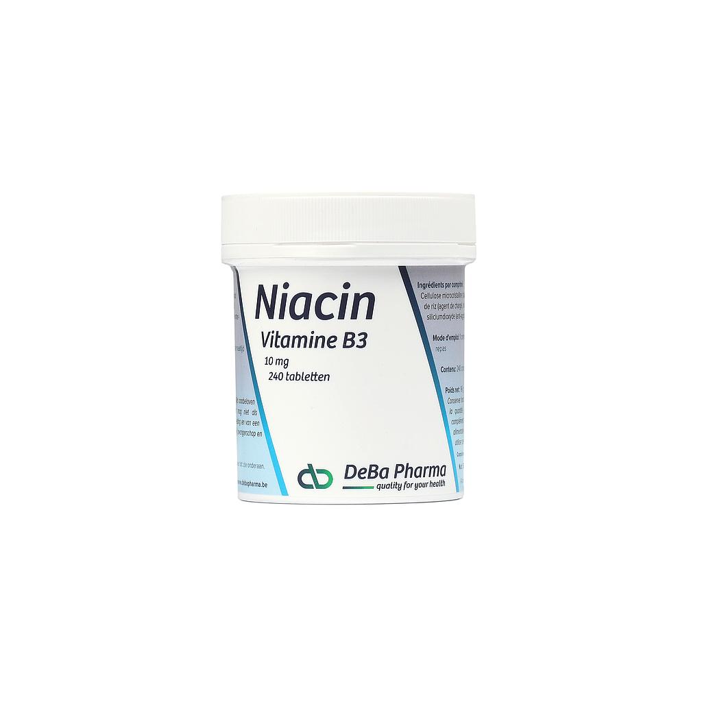 Niacin 10 mg (240 tabl.)