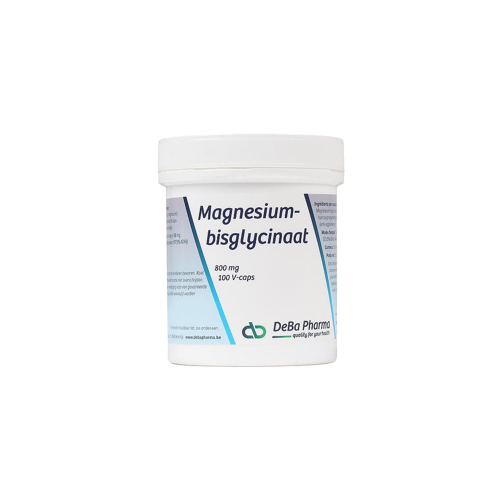 Magnesiumbisglycinaat 800 mg (100 V-caps)